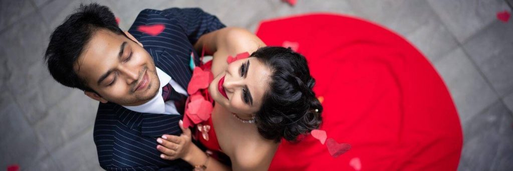 couple enjoys dancing celebrating wedding