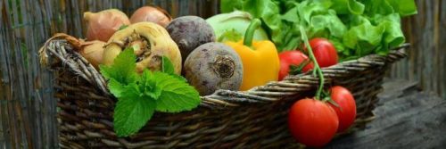 healthy vegetables capsicum tomato cabbage onion potato